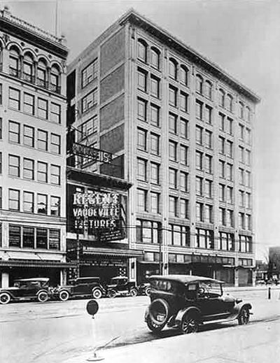 Regent Theatre - Old Photo From Detroit Yes